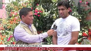 JUAN QUIÑONES Jugador profesional  Escuela de Gerencia Deportiva  2016
