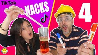 TRUCOS virales de TIK TOK 4!! MEJORES LIFE HACKS  Momentos Divertidos