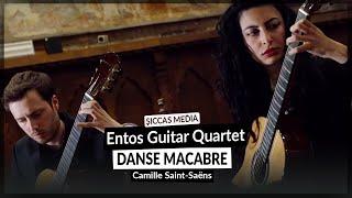 Entos Guitar Quartet play Danse Macabre by Camille Saint-Saëns | Siccas Media