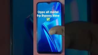 Oppo Frp Bypass Without Pc|| New Trick || Bypass Google Account 100% Working #shorts