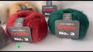 BRIGITTE No.3 Lana Grossa. Обзор пряжи от интернет магазина Knitted-story-shop.ru