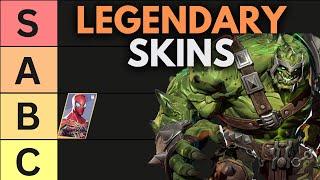 Ranking ALL Legendary Quality Skins in Marvel Rivals