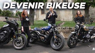 Harley Davidson sportster, BMW R12, Honda CMX : quelles motos pour les bikeuses