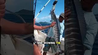 WORLD RECORD WAHOO Fishing! 184-Pound MONSTER Strikes (Cabo San Lucas Big Game #fishing  ) #fish