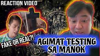 AGIMAT TESTING SA MANOK PART 2 : REACTION VIDEO : ISAMATAC INATAC : MEDALYON : KUMANDER BANTUGAN