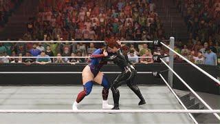 WWE 2K23 Amanda Nicole  BLACK WIDOW