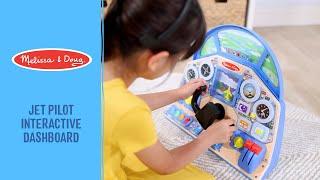 Melissa & Doug Jet Pilot Interactive Dashboard