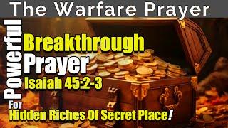 Powerful Prayer for BREAKTHROUGH and DIVINE INTERVENTION