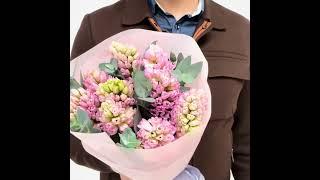 Моно Букет S  «Нежный Гиацинт» #flowerstory #букеты #магазинцветов #цветы #гиацинт #гиацинты