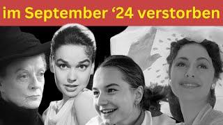 20 Verstorbene Prominente im September 2024