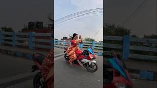 Rowdy Baby  Which One Is Best R15 Or Pulsar 220 #ladybiker #trending #shorts #viralvideo #youtube