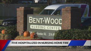 Five hospitalized after overnight fire at Florissant nursing home