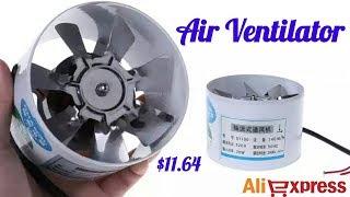 4 Inch Duct Air Ventilator Metal Exhaust Fan Unboxing