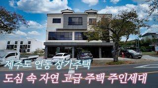 제주 연동 상가주택. 도심 속 자연 고급 주택 주인세대