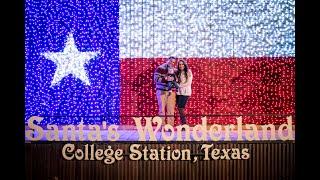 A Texas Christmas Experience at Santa's Wonderland in College Station, Texas.