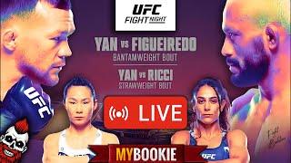  UFC MACAO: PETR YAN x DEIVESON FIGUEIREDO | LIVE STREAM!