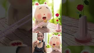 Bunny Cute And Me April  Part 323 #rabbit #giangpi #viral