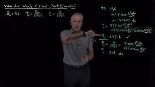 van der Waals Critical Point (Example)