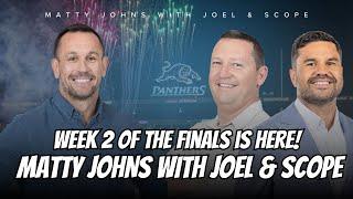 #NRL | Matty Johns on week 2 finals and sleeping with his dog!