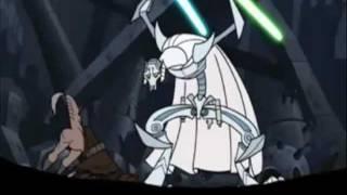 General Grievous vs Jedi (Full scene)