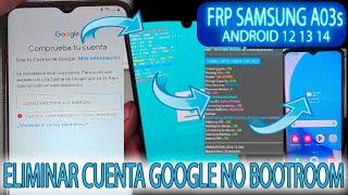 FRP SAMSUNG A03s VERSION S135DL ALL BIT QUITAR CUENTA GOOGLE UNLOCKTOOL