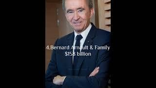 Top 10 Richest Person In The World | Wait For End  | #shorts #islamicstatus