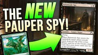 HOW MANY LANDS?! Pauper Balustrade Spy + Lotleth Giant Graveyard Combo | Magic: The Gathering MTG