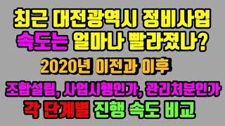 대전 재개발,재건축 사업속도는 얼마나 빨라졌나? 2020년 이전과 이후 정비사업 진행속도를 비교해 봤습니다.--대전 재개발,재건축 리치드리머 민경환소장