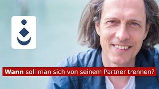 Wann soll man sich von seinem Partner trennen?