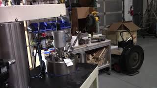 Parr Hast C 2 gallon Reactor air motor