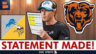 Ben Johnson Makes STRONG STATEMENT To Chicago Bears In Lions Win vs. Vikings | Latest Bears News