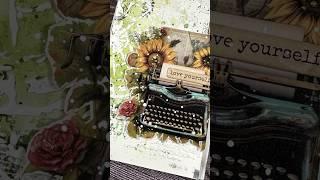 Washi tape does that?! Art journal fun!!!  #artjournal
