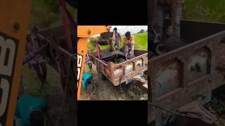 emotional song JCB मशीन से भैंस की जान बचाई Buffalo Rescue | Swaraj 855 FE Pulled by JCB 3dx