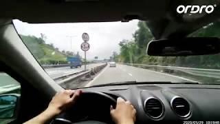 Camera Review | View of ORDRO EP7 Camera When Driving