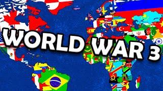 Alternative World War 3 World Map 4K