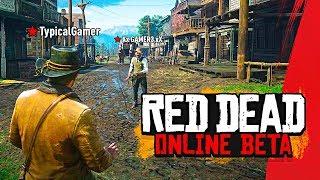 Red Dead Redemption 2 Online BETA Multiplayer Gameplay LIVE!! (Red Dead Online Gameplay)