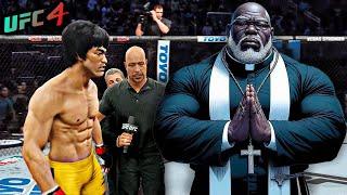 Bruce Lee vs. Black Priest (EA sports UFC 4)