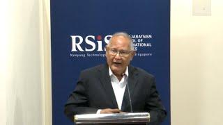 RSIS Book Launch Seminar by Professor Barry Desker