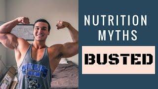 4 NUTRITION MYTHS THAT MISLEAD COLLEGE STUDENTS w/ Alan Jaramillo