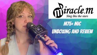 Miracle M75+ Dynamic Mic- Unboxing and Review