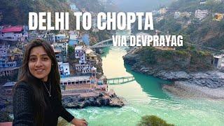 Delhi to Chopta Uttarakhand Via Devprayag & Ukhimath | Last Group Trip of 2024 ‍️ | Heena Bhatia