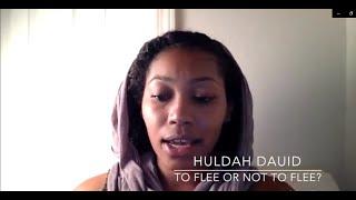 MORAH HULDAH DAUID VS ROEH/SEER/PROPHET YOSHIYAHU DAUID !! FLEE OR NOT TO FLEE? SATANIC DOCTRINE?