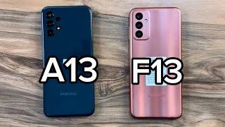 Samsung Galaxy A13 vs Samsung Galaxy F13