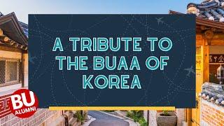 A tribute to the BU Alumni Association of Korea