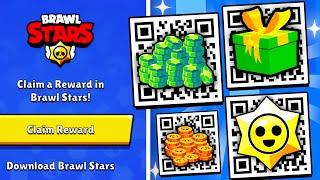 ALL QR CODES GIFTS FOR EVERYONE IN BRAWL STARS!