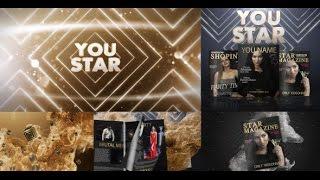 After Effects Template: Star Magazine