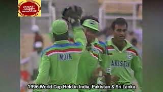 Golden Memories | 1996 Cricket World Cup | Last Event Hosted by Pakistan, India & Sri Lanka