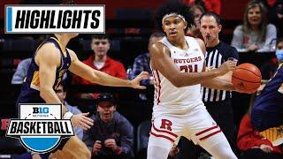 Condensed Game: Merrimack at Rutgers | Nov. 13, 2021 | Big Ten Men's Baketball