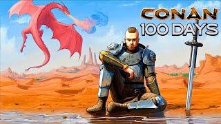 I Played 100 Days Of Conan Exiles (Isles Of Siptah Map)