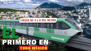 Así serán las líneas 4 y 6 de Metrorrey – Monterrey